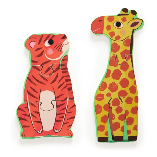 Puzzle de madera Cuckoo Tiger