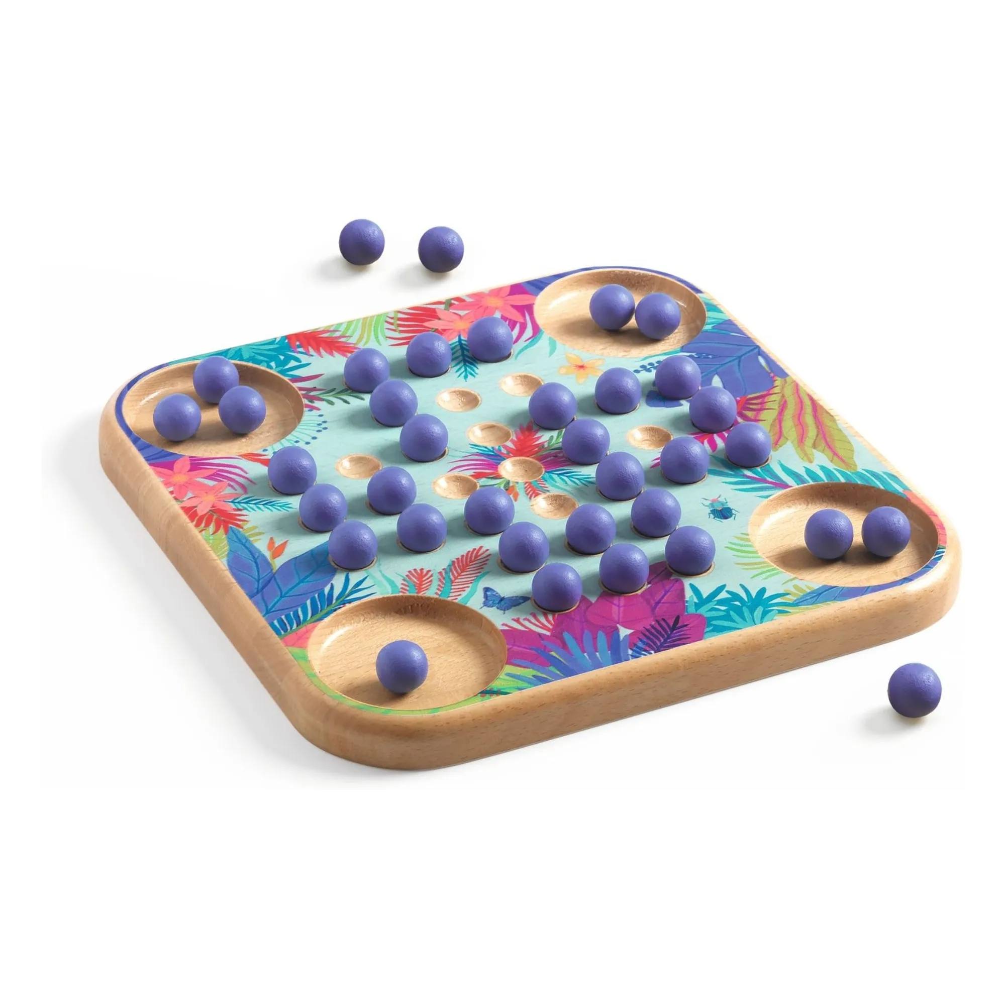 Djeco Multicoloured Solitaire