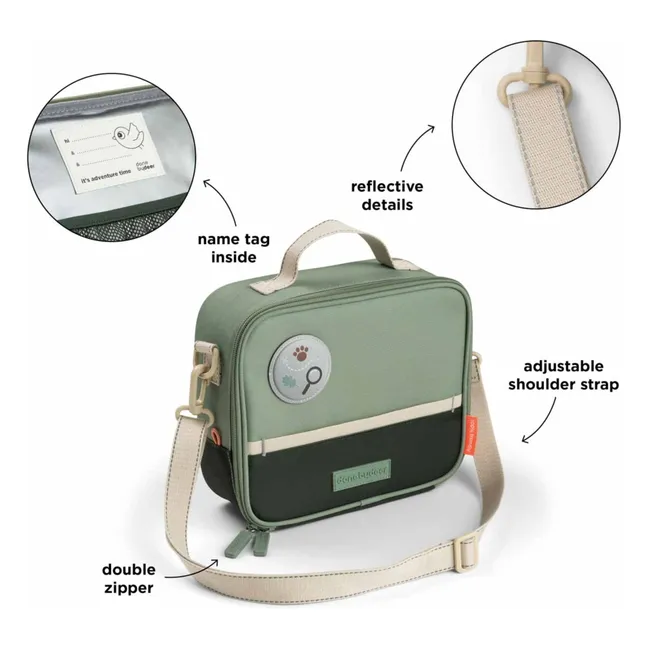 Sac isotherme Trails | Vert foncé