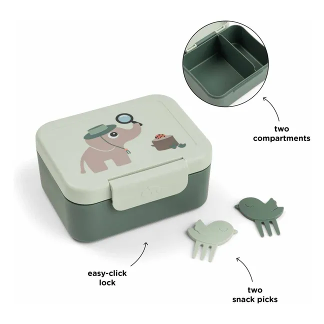 Caja de aperitivos Trails | Verde Oscuro