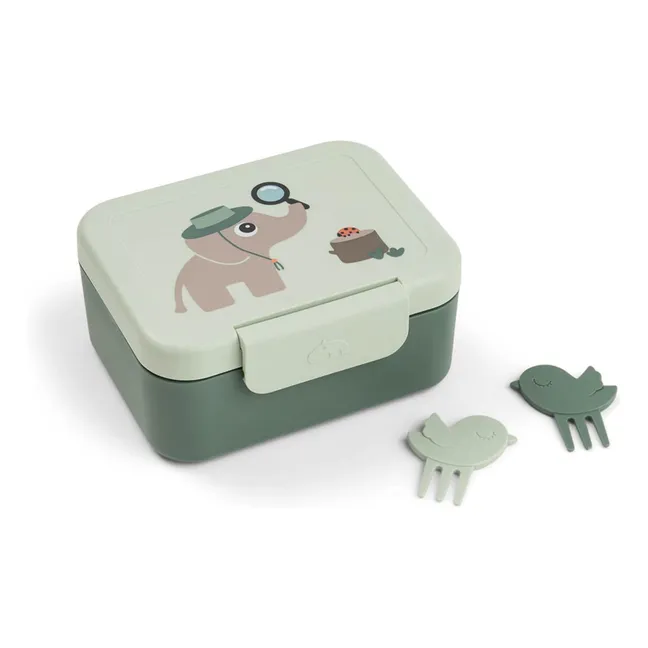 Boîte à goûter Trails | Vert foncé