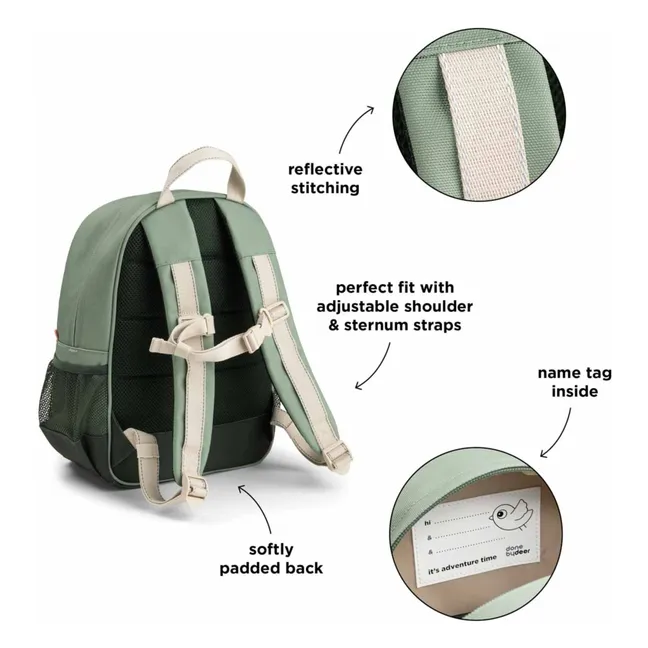 Junior Trails backpack | Dark green
