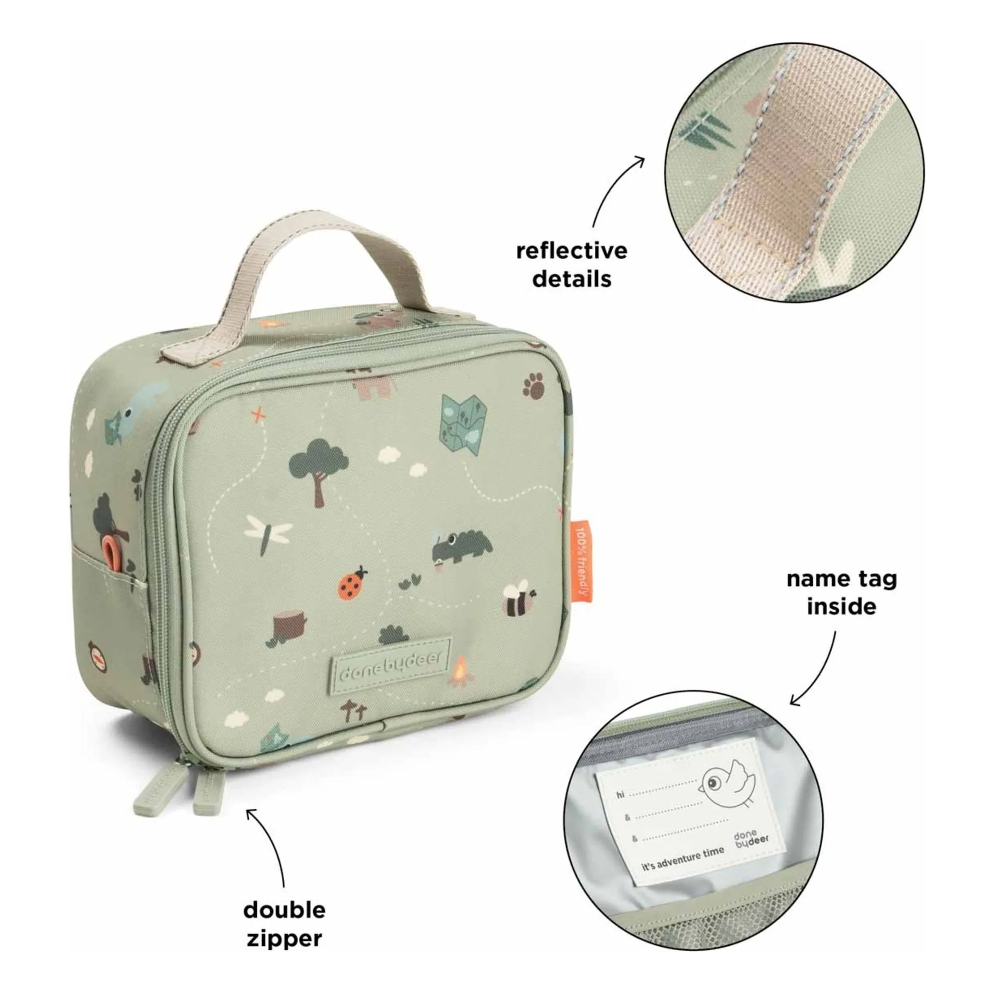 Sac isotherme Mini Trails | Sauge- Image produit n°7