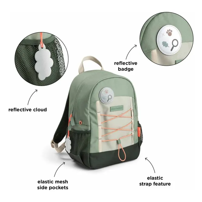 Mochila Junior Trails | Verde Oscuro