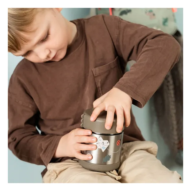 Trails insulated lunch box | Brown