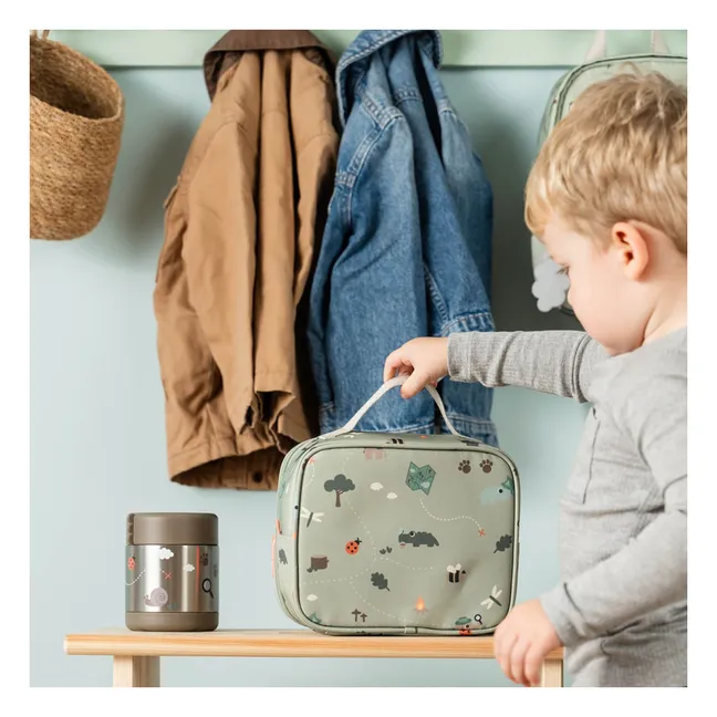 Mini Trails cooler bag | Sage