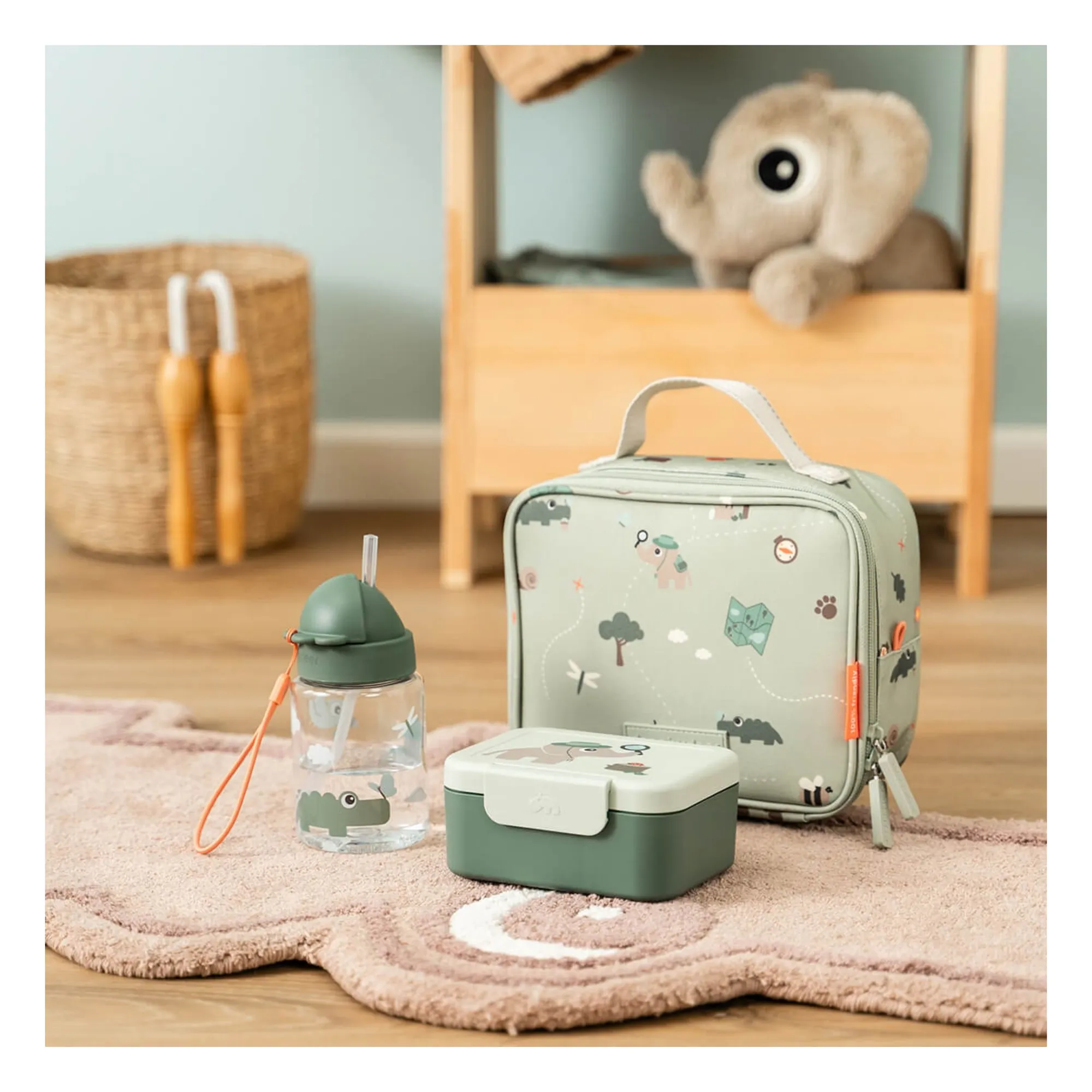 Sac isotherme Mini Trails | Sauge- Image produit n°6