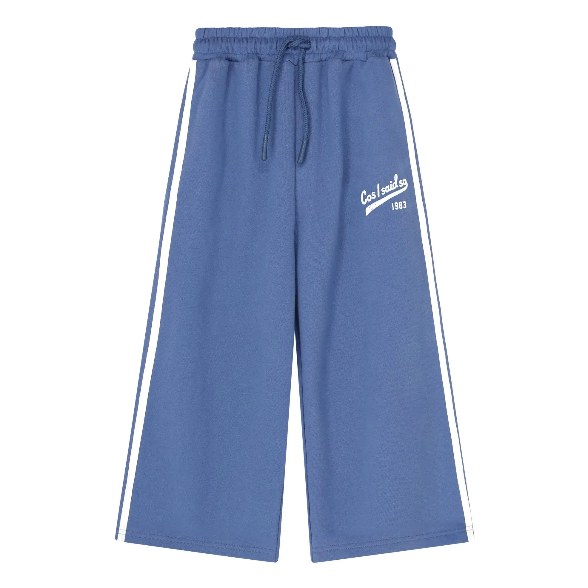 Cos I Said So Blue Ciss Wide Jogger Organic Cotton