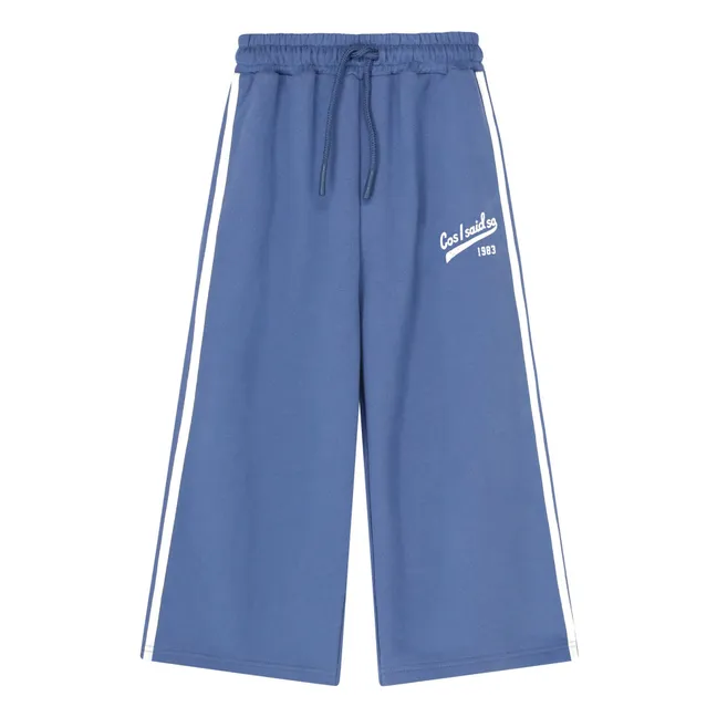 CISS Jogger ancho Algodón orgánico | Azul