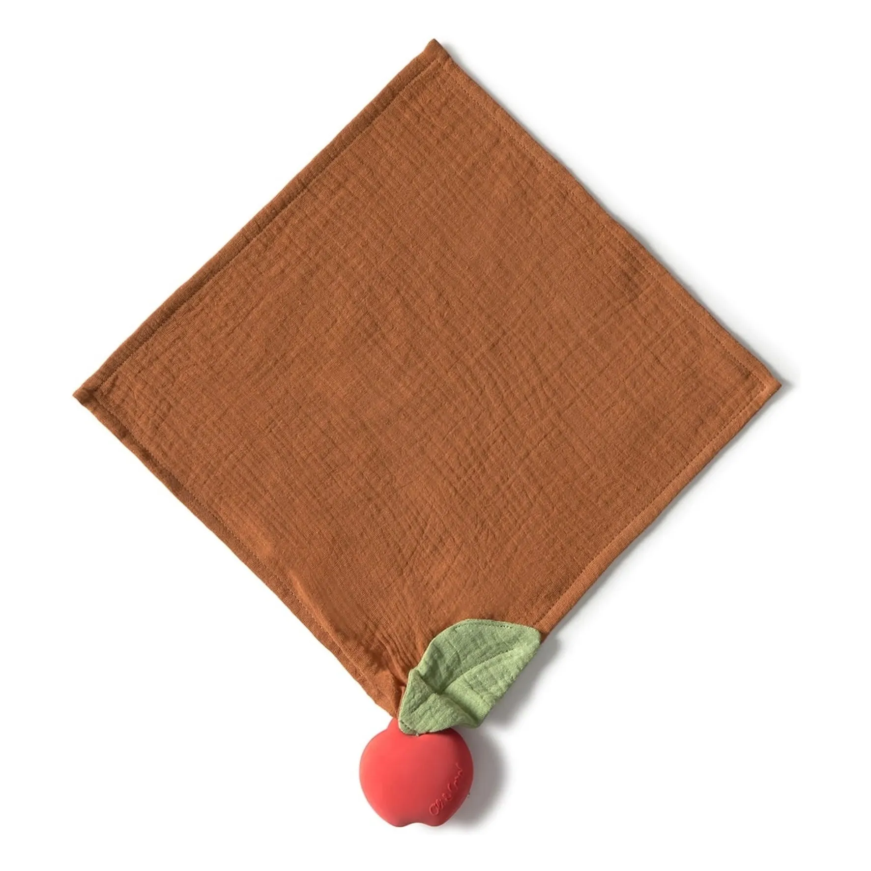 Pepa la Pomme cuddly diaper | Red- Product image n°0