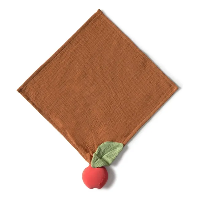 Doudou lange Pepa la Pomme | Rouge