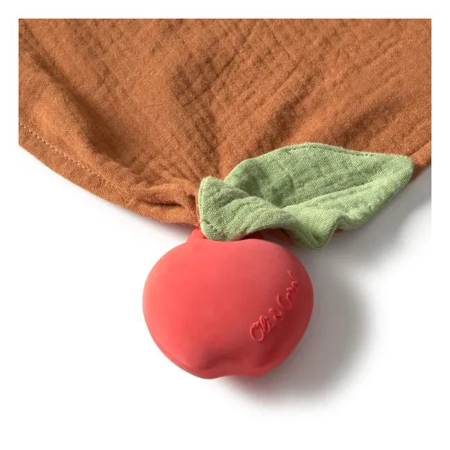 Doudou lange Pepa la Pomme | Rouge