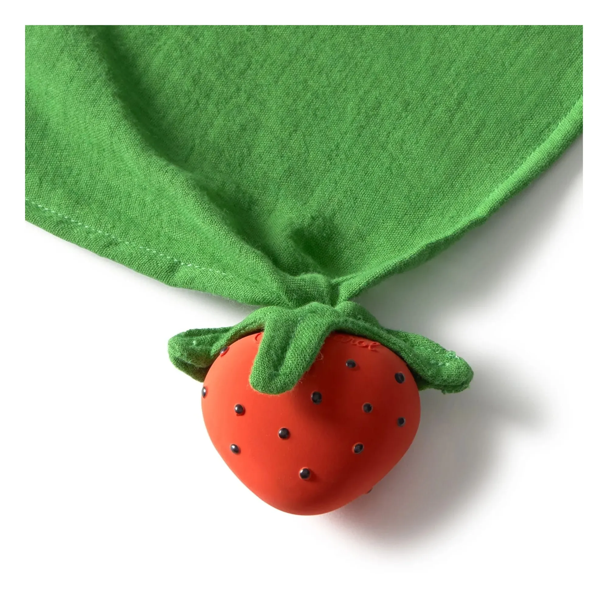 Sweetie the Strawberry diaper comforter | Red- Product image n°3