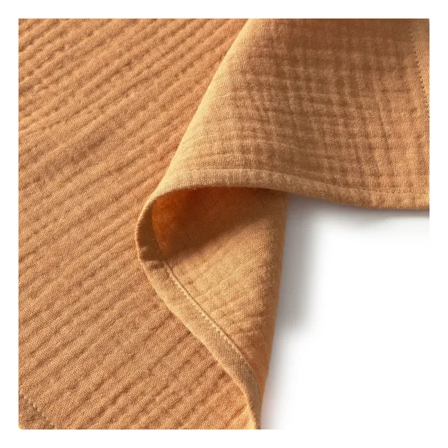 Pipa the Pumpkin diaper comforter | Orange