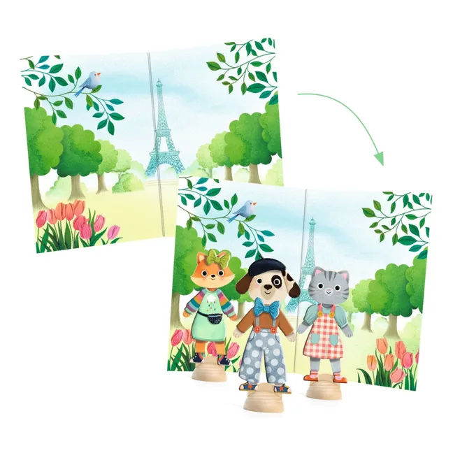 Collage Hallo Paris