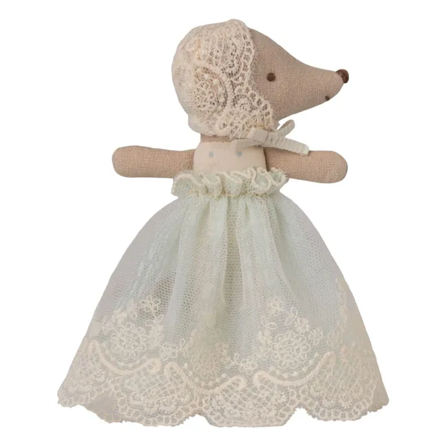Baby mouse in dress | Mint Green