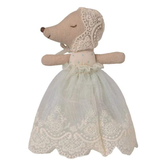 Baby mouse in dress | Mint Green