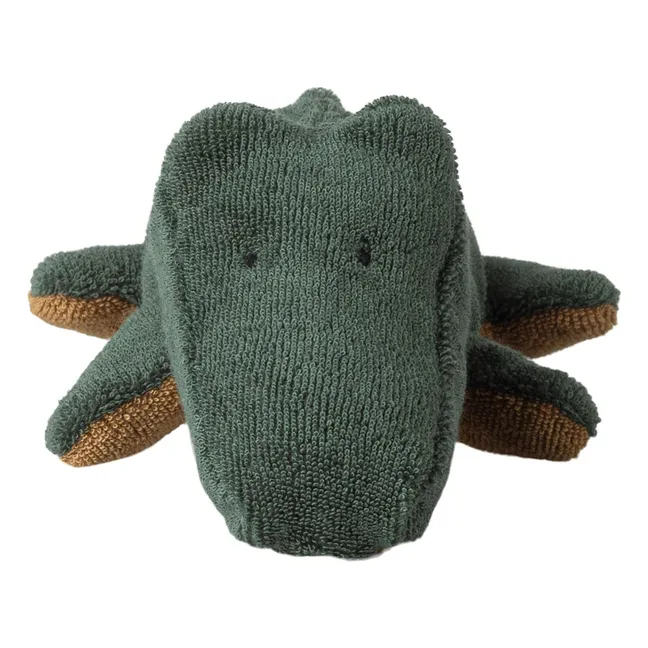 Peluche Crocodile mini | Vert forêt