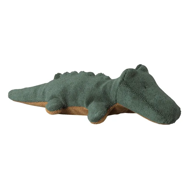 Peluche Crocodile mini | Vert forêt
