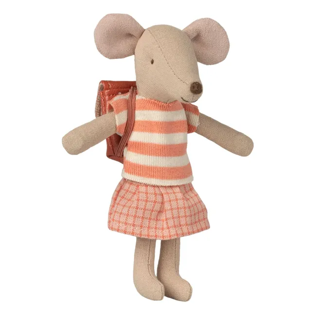 Grande sœur souris tricyle | Corail