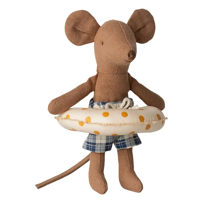 Petit frère souris et sa bouée