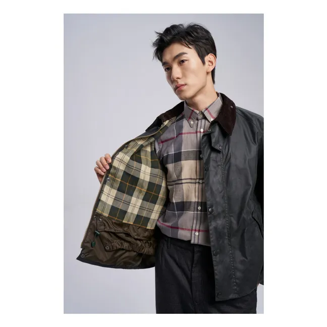 Jacke Knochen Transport Wax | Schwarz