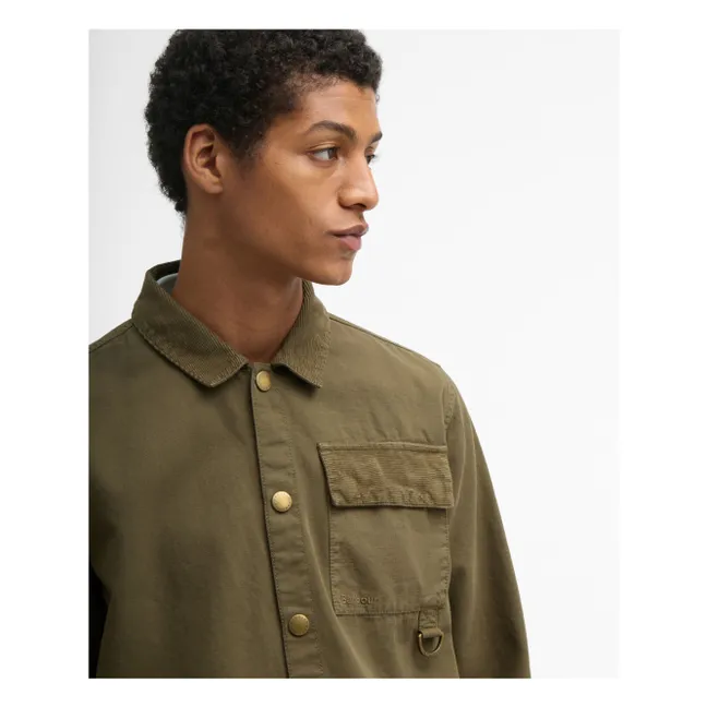 Sobrecamisa Declan Patch | Khaki