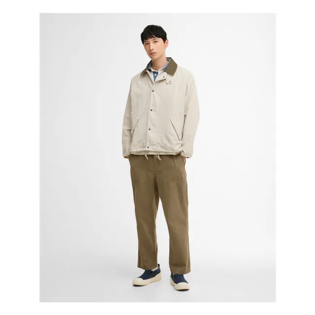Transport Casual Nylon Jacket | Beige