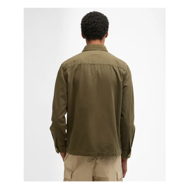 Sobrecamisa Declan Patch | Khaki