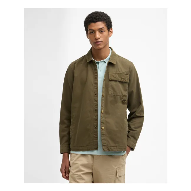 Sobrecamisa Declan Patch | Khaki