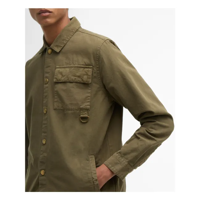 Sobrecamisa Declan Patch | Khaki
