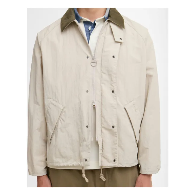 Transport Casual Nylon Jacket | Beige