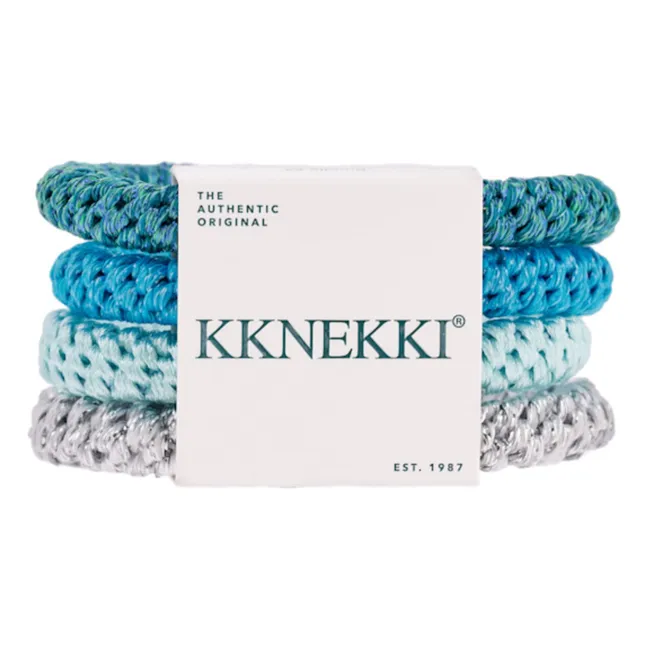 Lot de 4 Chouchous Kknekki 64 | Bleu