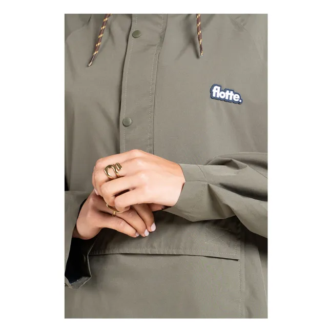 Gabriel waterproof cape | Khaki