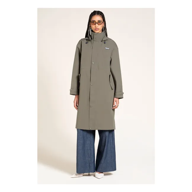 Solférino waterproof jacket | Khaki