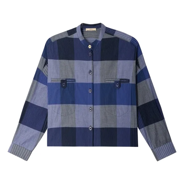 Camisa de algodón Orregia | Azul