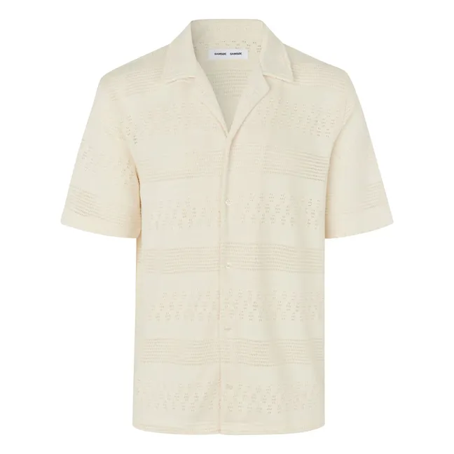 Chemise Manches Courtes Samartin Coton | Crème