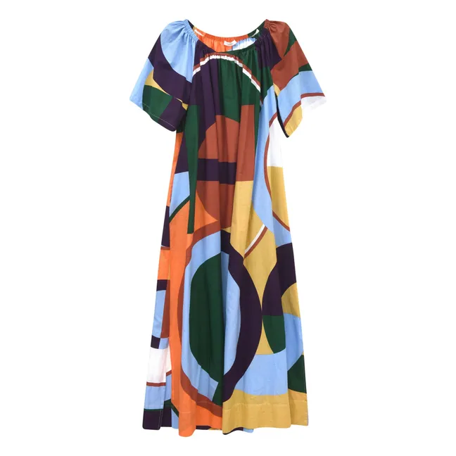 Vestido Palao Poesie Algodón | Coral