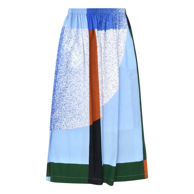 Jupe Juliette Sunrise Coton | Bleu