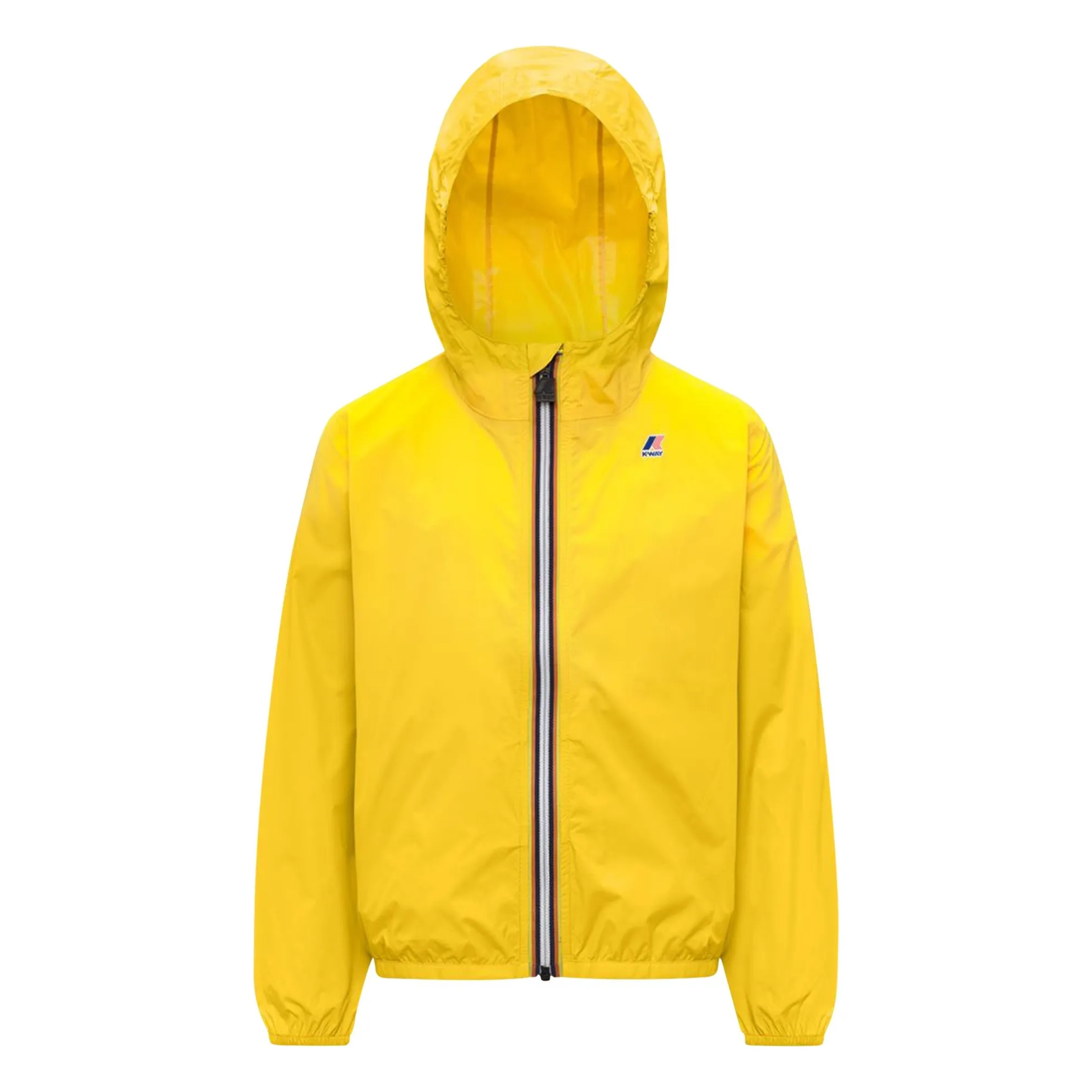 K-Way Unisex Kids Yellow Le Vrai 4.0 Claude Waterproof Windbreaker
