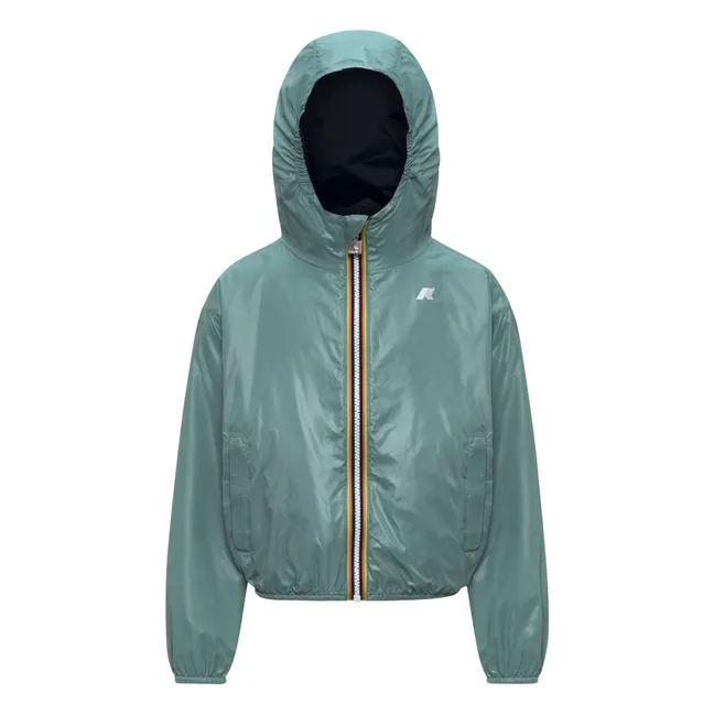 Windjacke Wasserdicht Reversibel Laurette Plus.2 | Blau