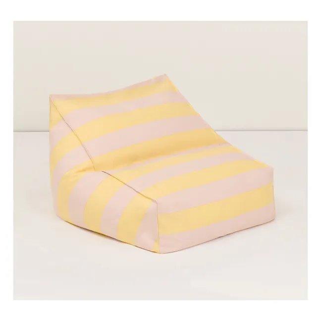 Fauteuil pouf outdoor Vibes | Jaune