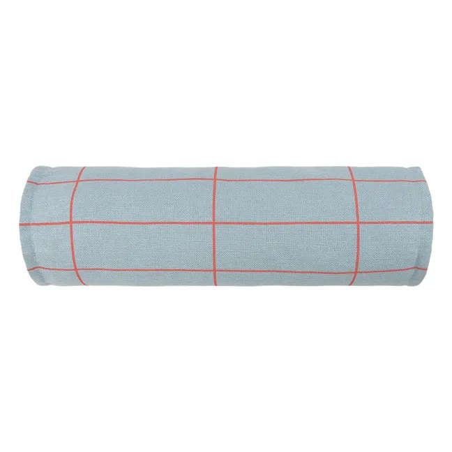 Vibes bolster cushion | Blue
