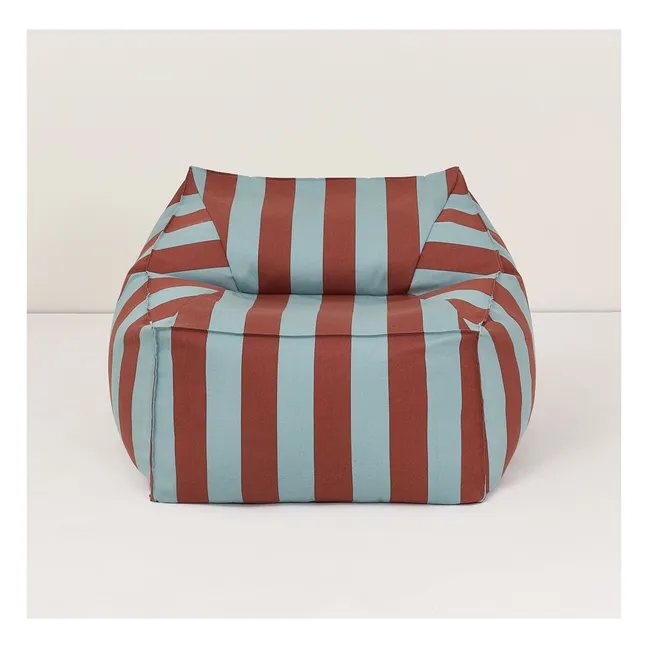 Sillón puf de exterior Lenny | Caramelo