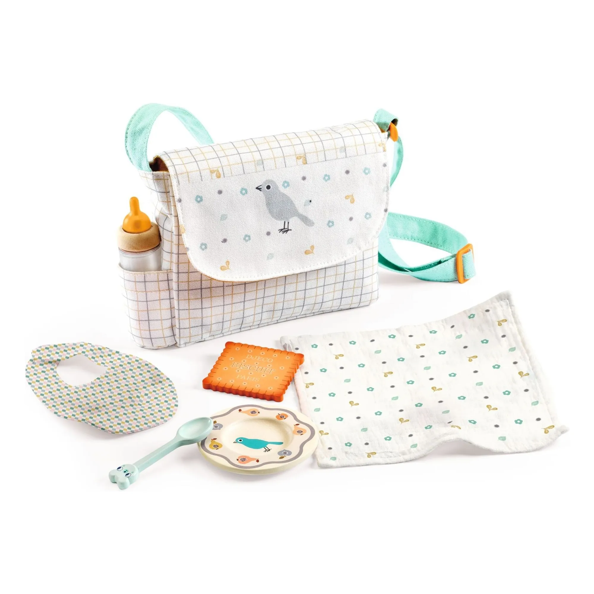 Djeco Multicoloured Pomea - Meal Set
