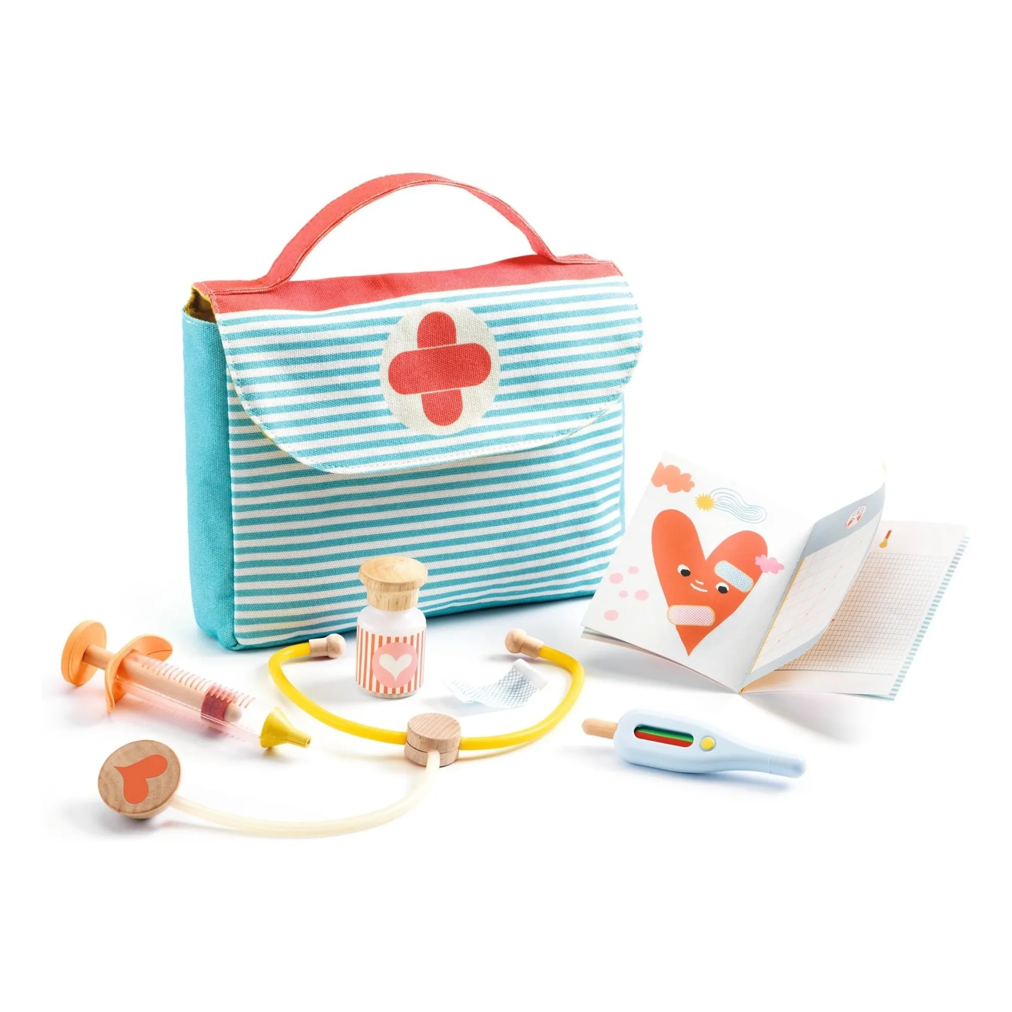 Djeco Multicoloured Pomea - Doctor's Case