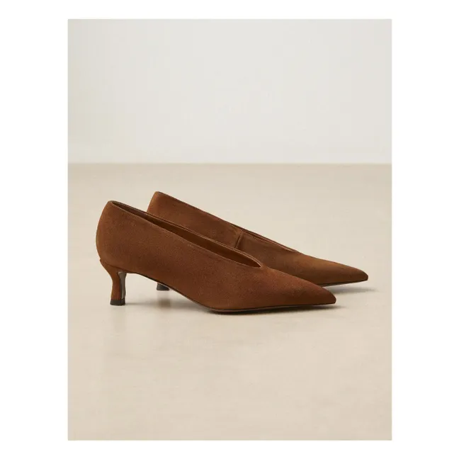 Zapatos de tacón n°413 Suecia | Coñac
