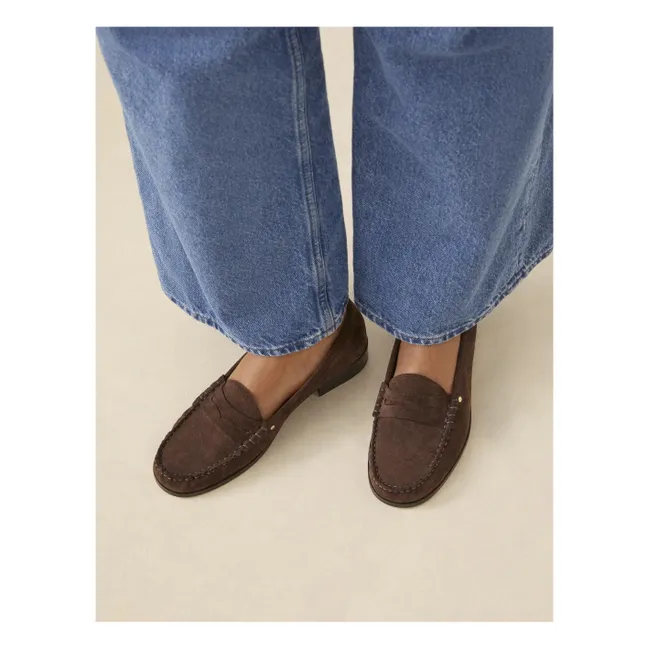 Mocasines n°182 Suecia | Chocolate