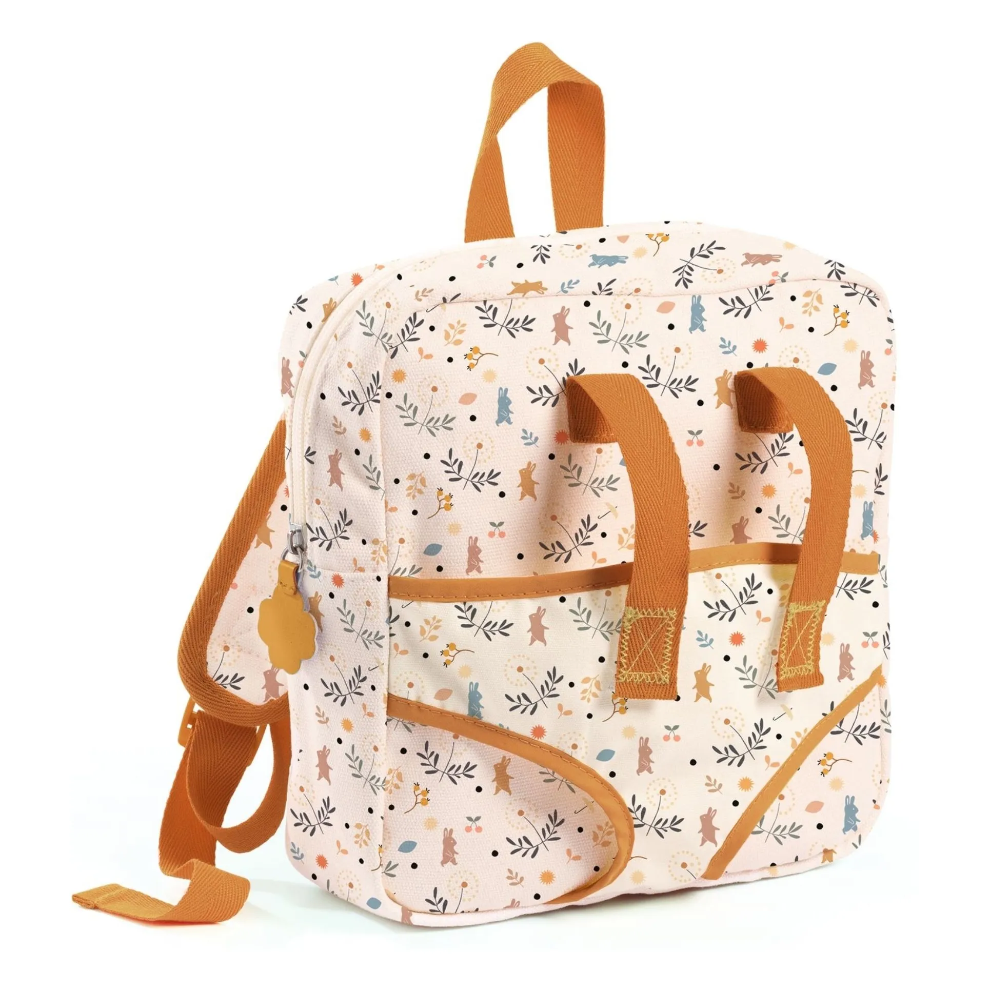 Djeco Multicoloured Pomea - Baby Carrier