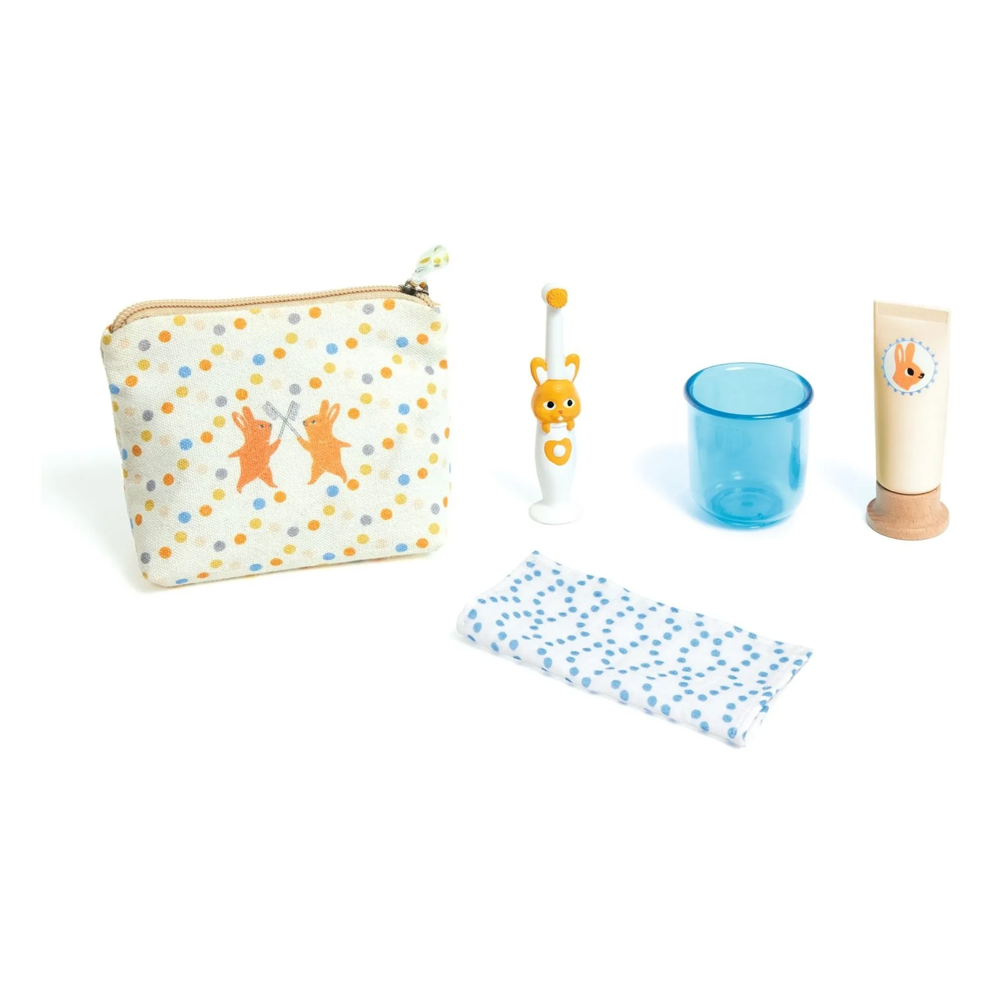 Djeco Multicoloured Pomea - Doll Dental Kit